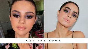 SELENA GOMEZ POP OF PURPLE MAKEUP